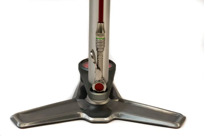 Silca Superpista Ultimate Floor Pump - Hiro Edition / Silver -2